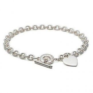 Toggle necklace with my wedding dress