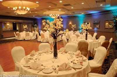 Decorating Reception without using the Celling or Walls