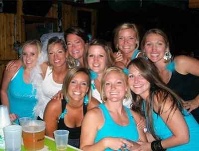 rhinestone t's for bachelorette party...cute or lame?
