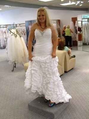 Picked up my dress from AA! **Pics**