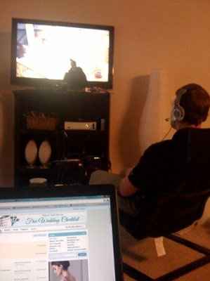 "Babe, put down the Call of Duty and come look at these invitations!"