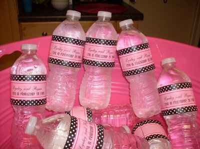 For those handing out water bottles