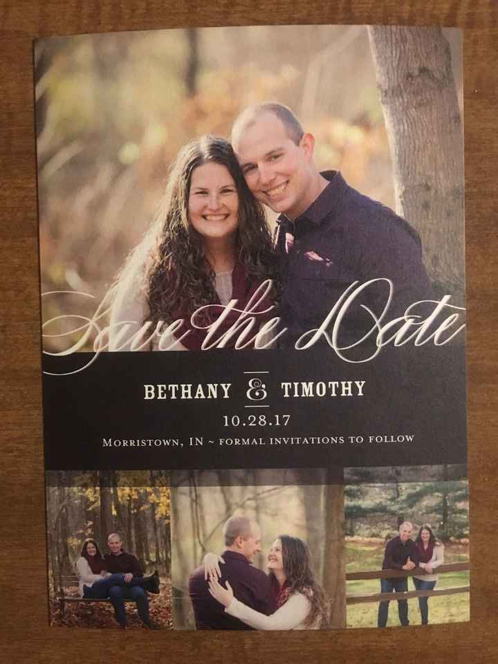 Show me your save the dates!