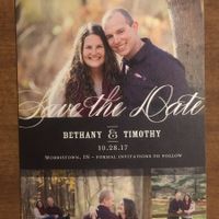 Show me your save the dates!