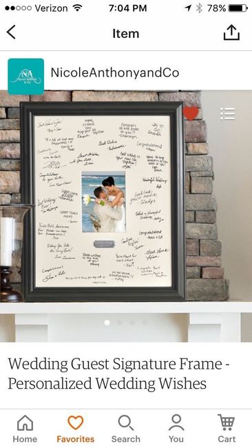 Anyone foregoing a guest book?