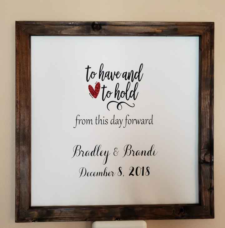 Finished My Daughter's "guest Book " Canvas - 1