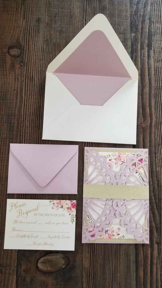diy Wedding Invitations...done! - 3