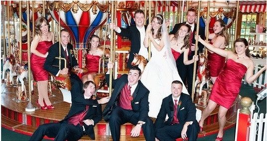 Tell me about/show me pix of when you were a bridesmaid!