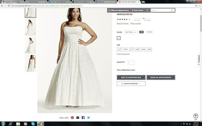  Honest opinion on dress poofiness - 1