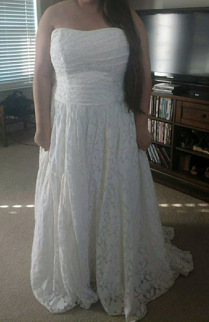 Who else loves lace?  Show off your lace dresses and/or veils! 10