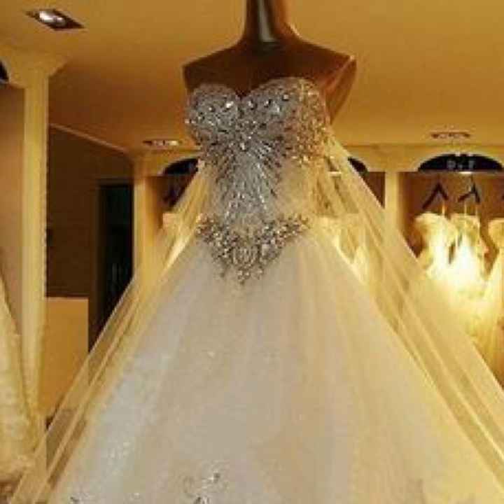 Let me see what you're wearing on your wedding day