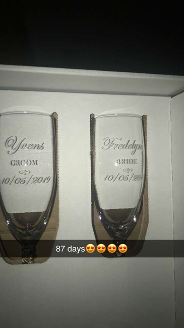 Anyone decorating their toasting flutes? 2