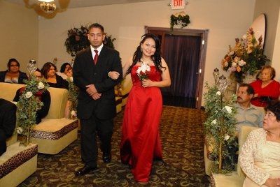 Pictures of you in other weddings....
