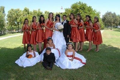 Pictures of you in other weddings....