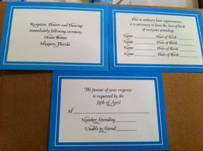 Wedding Invitations
