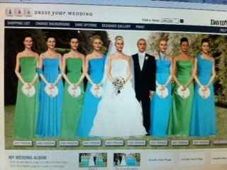 different dresses & different color