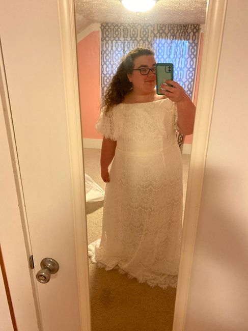 Does my wedding dress need more? 1