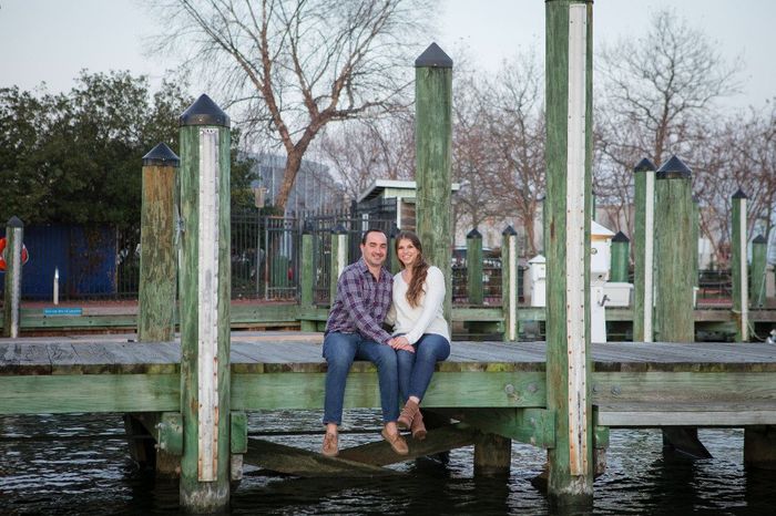sitting on the docks