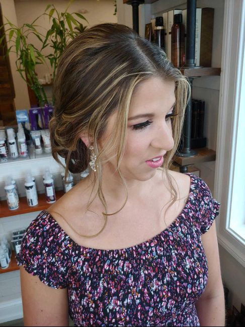 Hair and makeup trial! 5