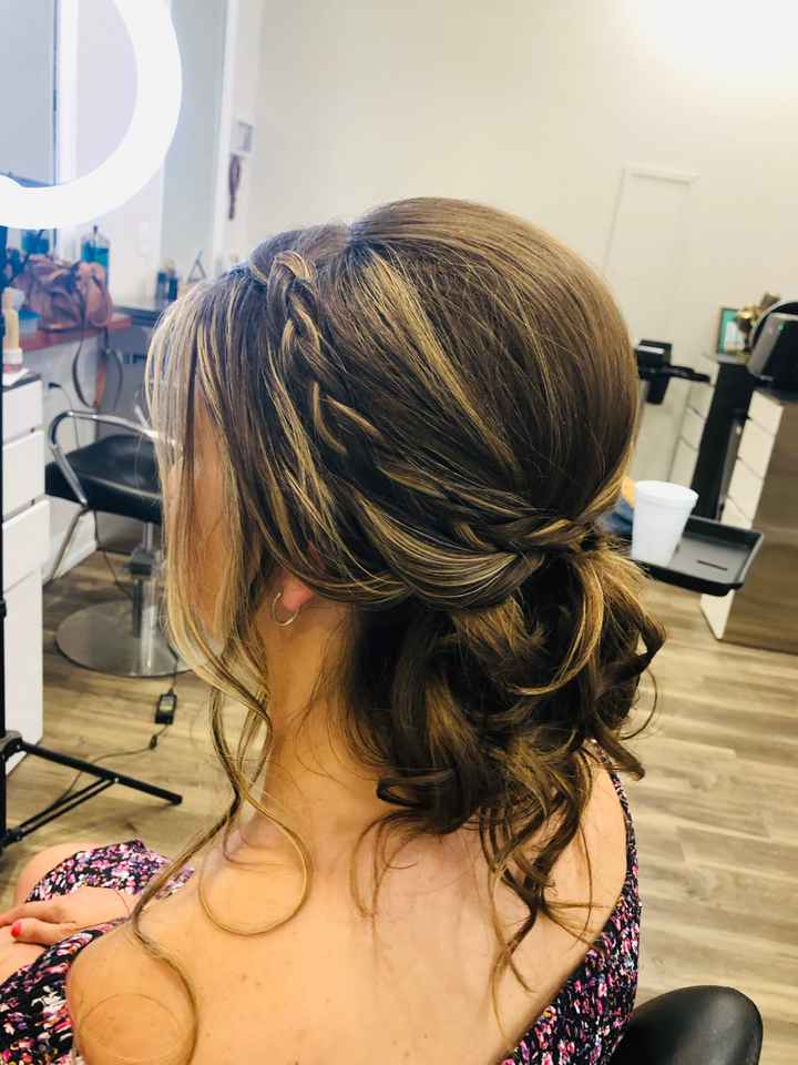 Hair and makeup trial! - 1