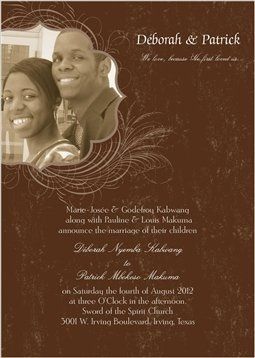 Invitation Sample! What do you think?