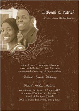Invitation Sample! What do you think?