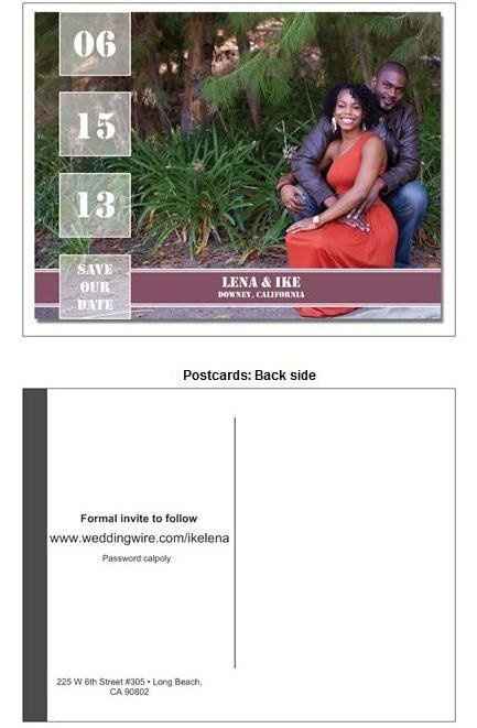 Save the dates?