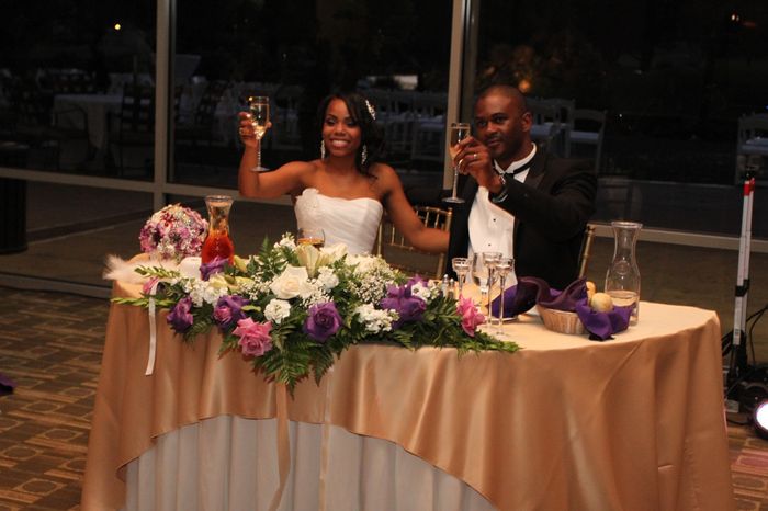 Post your head table pictures or what you are doing for your head table