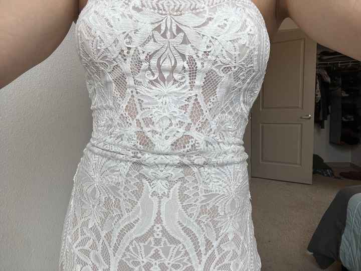 Wedding is in 4 days and I'm not at all thrilled with the alterations - 2