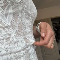 Wedding is in 4 days and I'm not at all thrilled with the alterations - 3