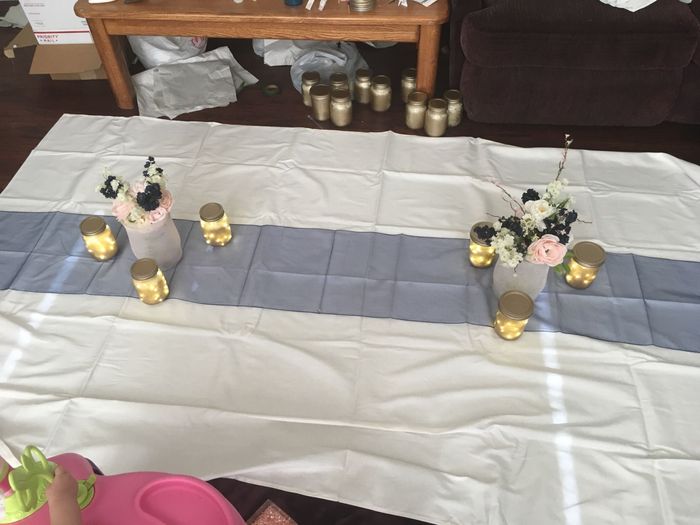 My centerpieces!! All diy!! - 3