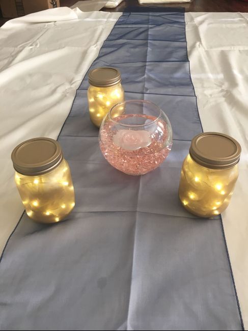 My centerpieces!! All diy!! - 5