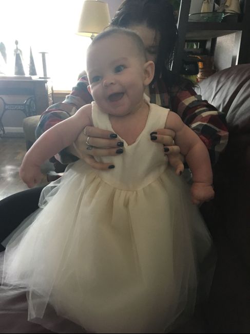 Handmade flower girl dress!! - 3