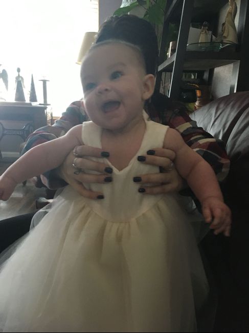 Handmade flower girl dress!! - 4