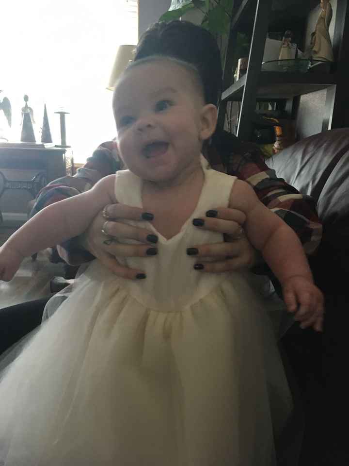 Handmade flower girl dress!! - 4