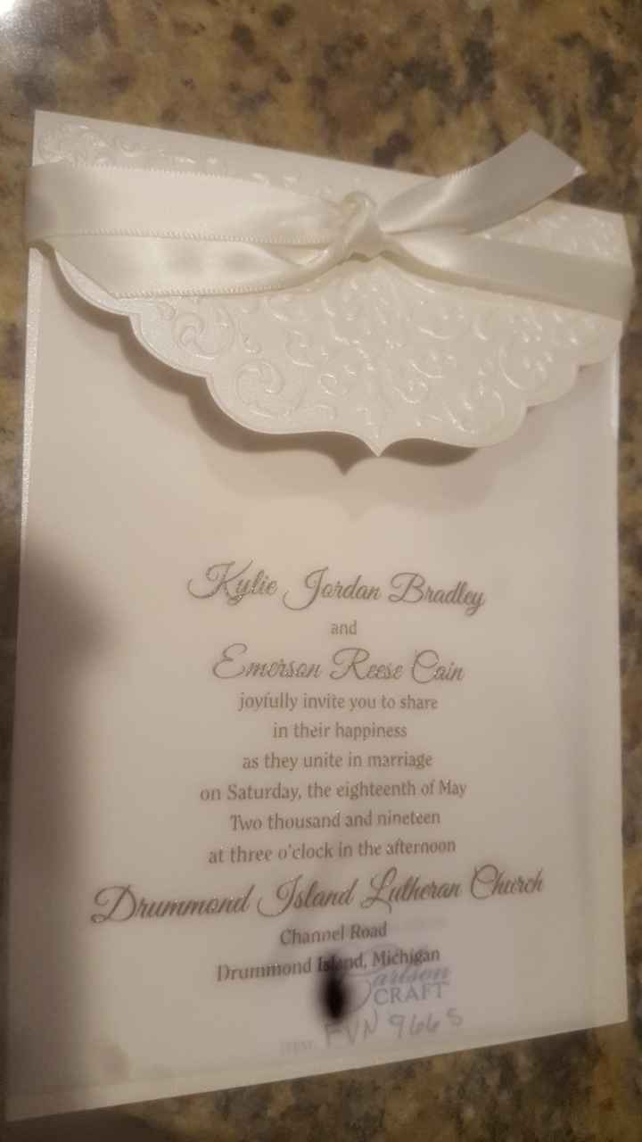 Media plus wedding invitations