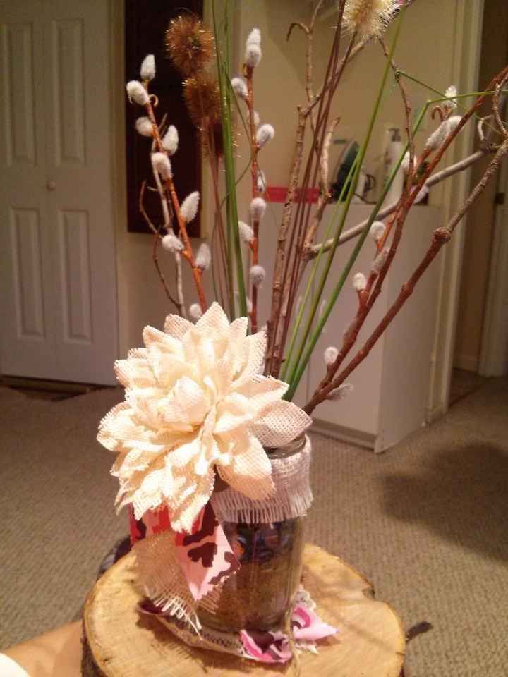 my DIY centerpieces!