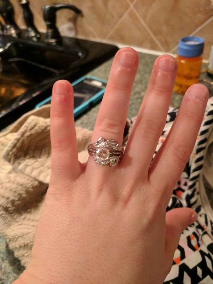 Show me the wedding bands....