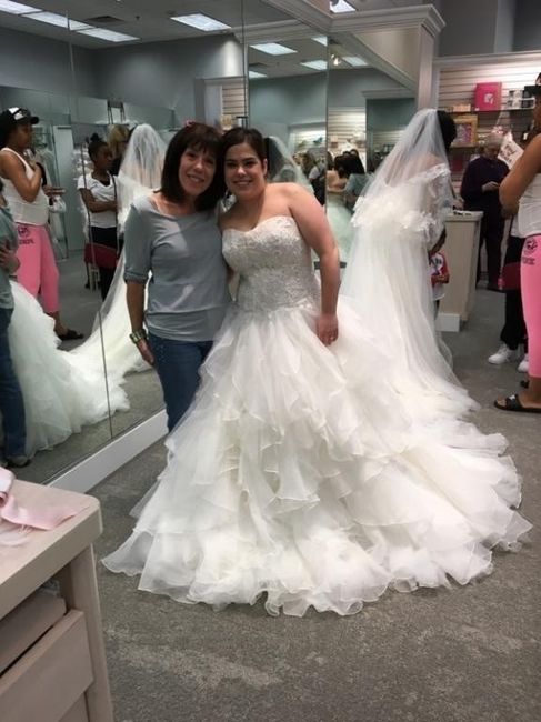 Let's see your wedding dresses.