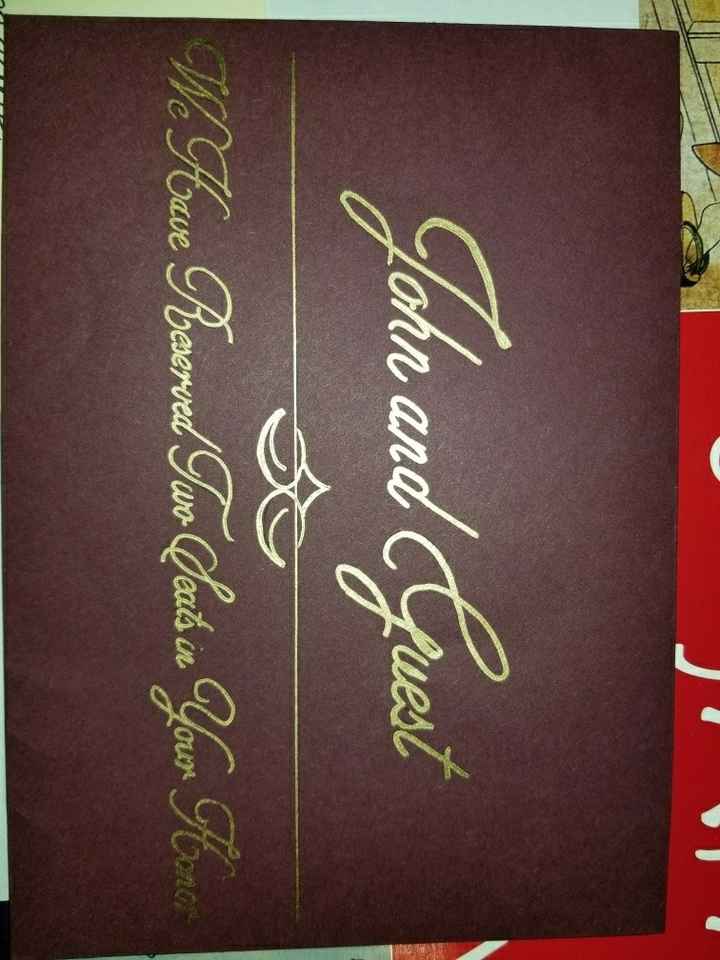 Invitation Mistake...How Would You Fix It?