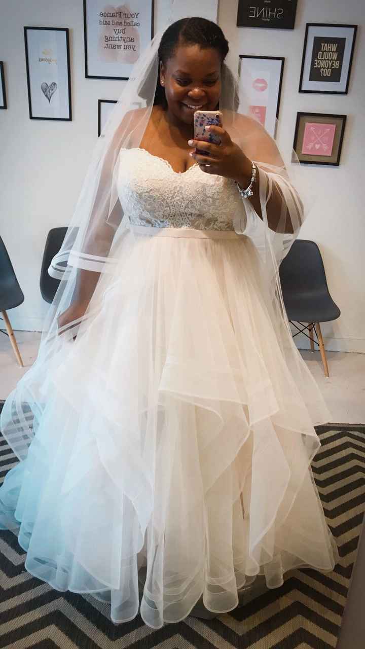 I picked a dress and I'm so in love.