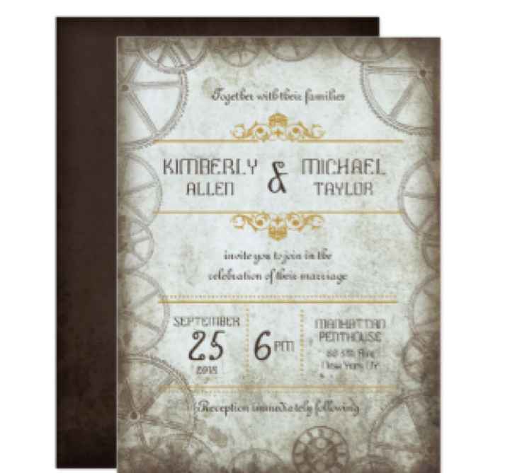 Yay invites arrived! - 1