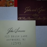 Inner Envelope Wording