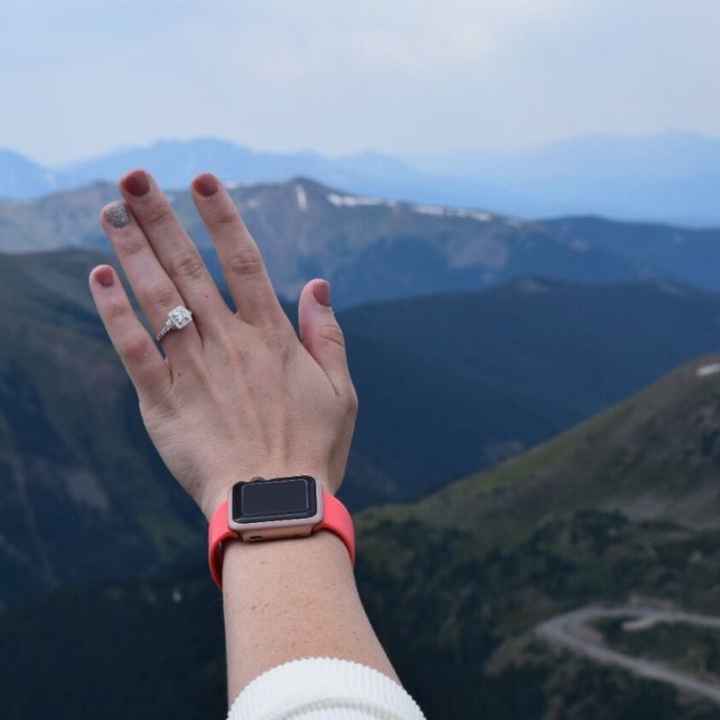 Let's see those beautiful rings lady's!