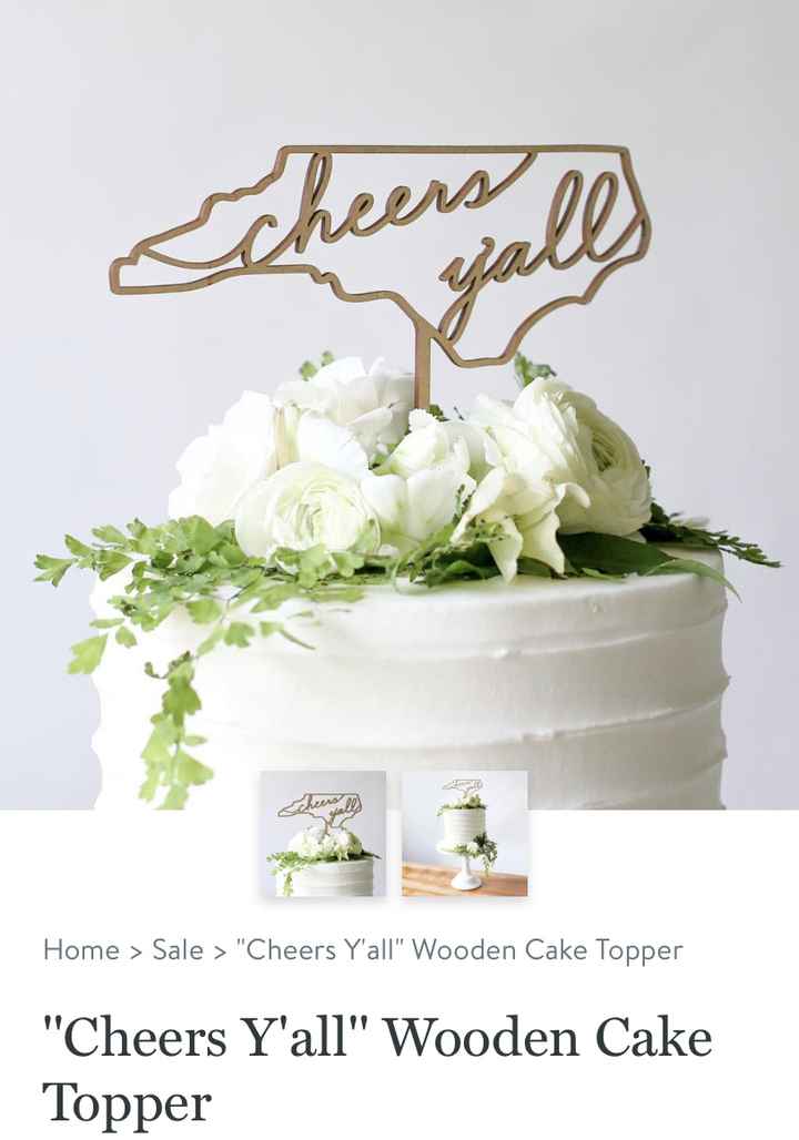 cake topper