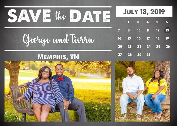 Digital save the dates and invites. - 1