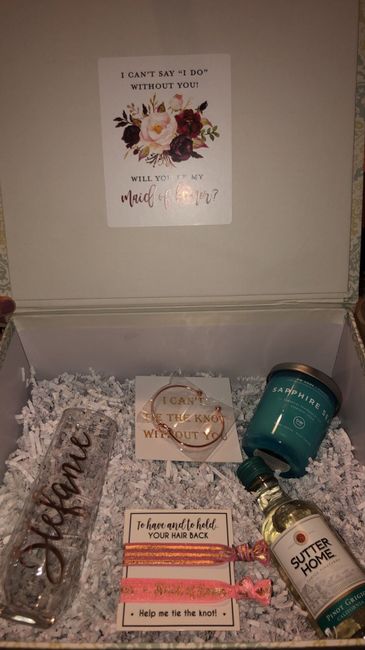 Moh/bridesmaid proposal boxes 1