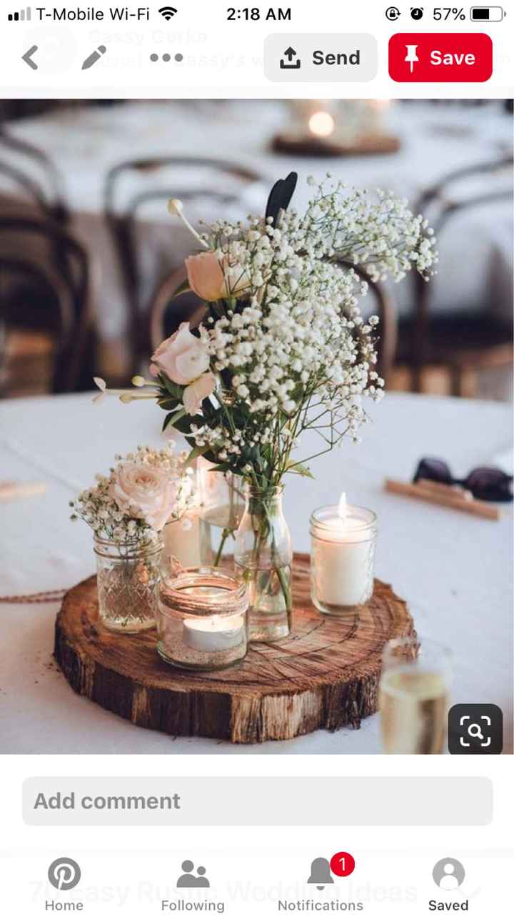 Rustic Centerpieces - 2