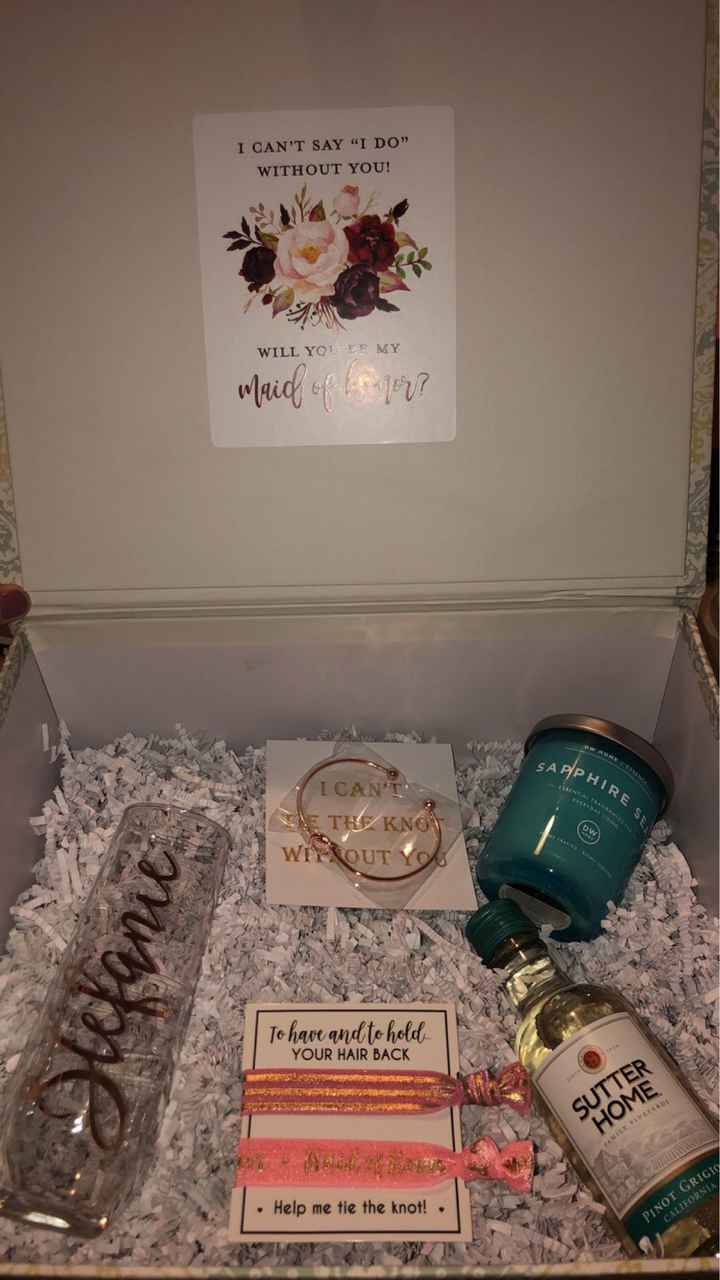 How to ask my bridesmaids?! - 1