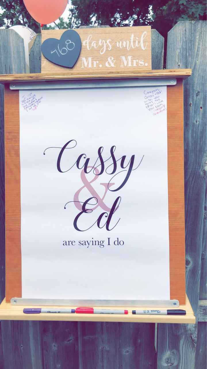 Engagement party fun! - 2